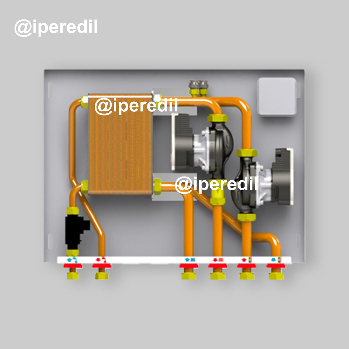 MODULO INTERFACCIA CALDAIA/TERMOPRODOTTO CON PRODUZIONE ACS KIT MX 135/2 -
