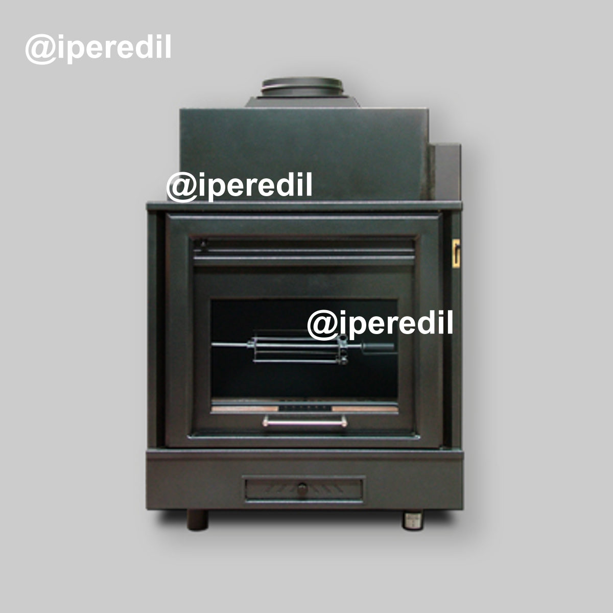 TERMOCAMINO REGAL Mod. 35 silver