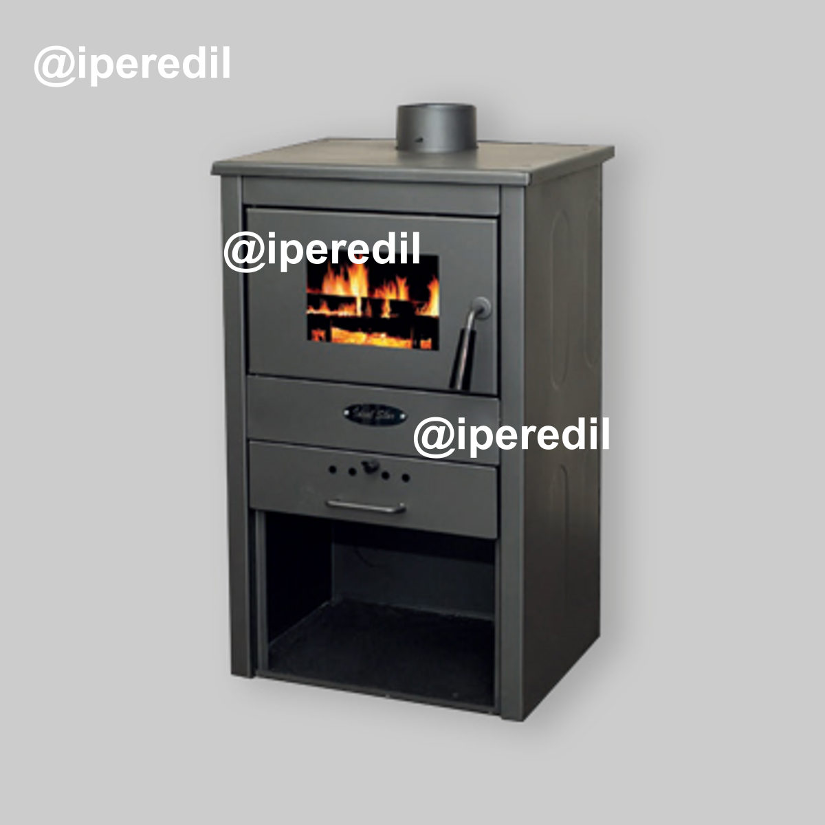 STUFA A LEGNA MONVISO Termo Kreka - 7 kW