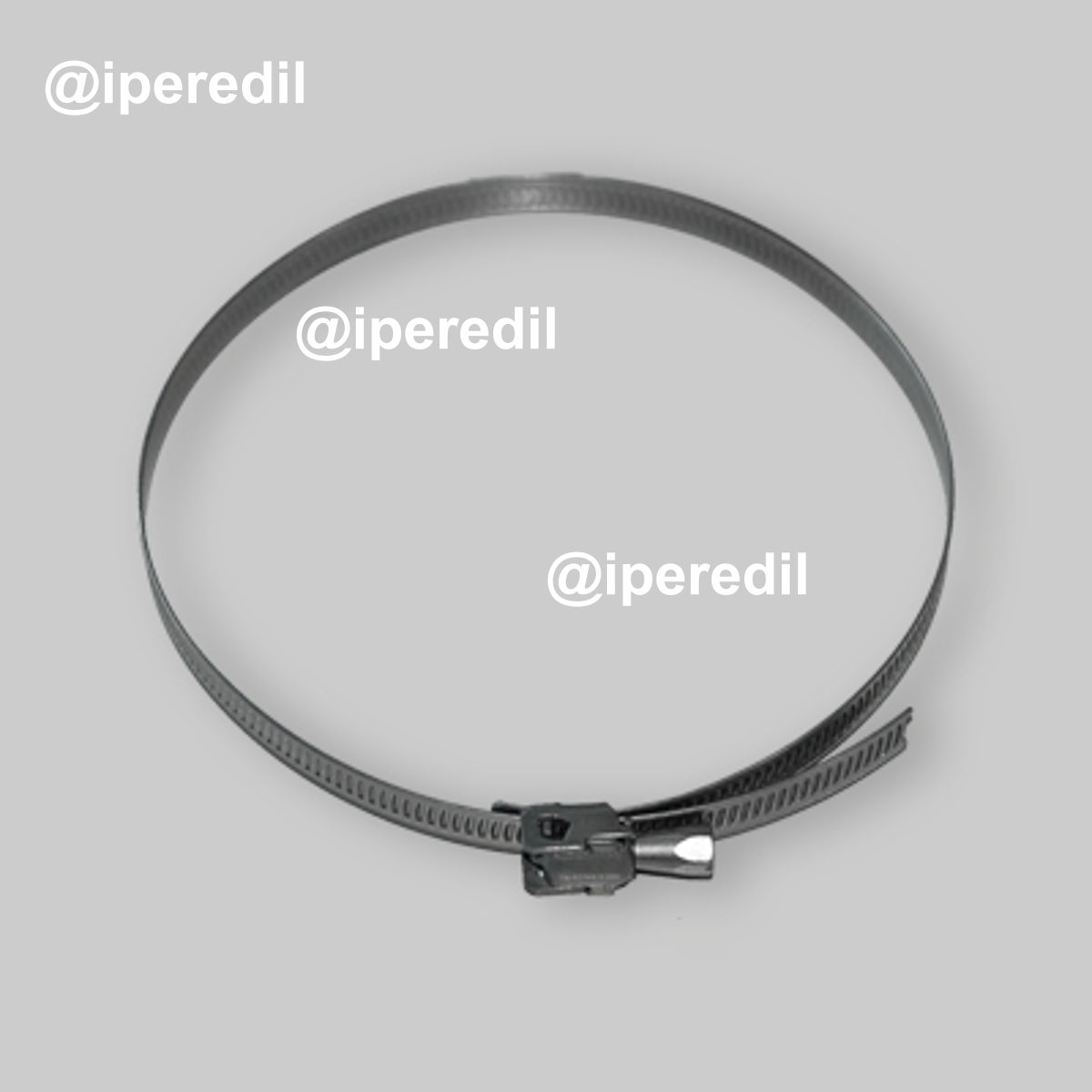 FASCETTA STRINGITUBO DI AEREAZIONE INOX 80/130 mm