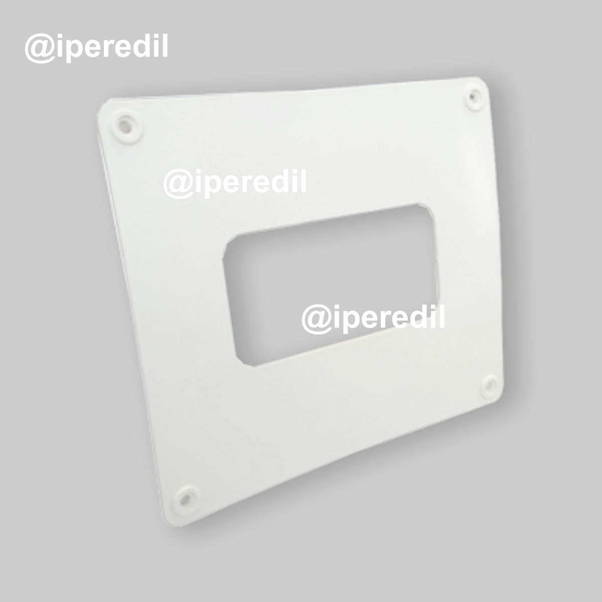 CORNICE TERMINALE PER CANALE DI AEREAZIONE 55x110 mm