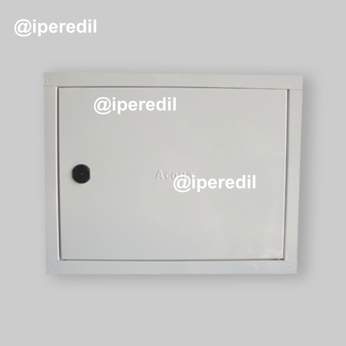 SPORTELLO PER CONTATORE ACQUA PREVERNICIATO BIANCO 400 x 500 x 20 mm - 20919204