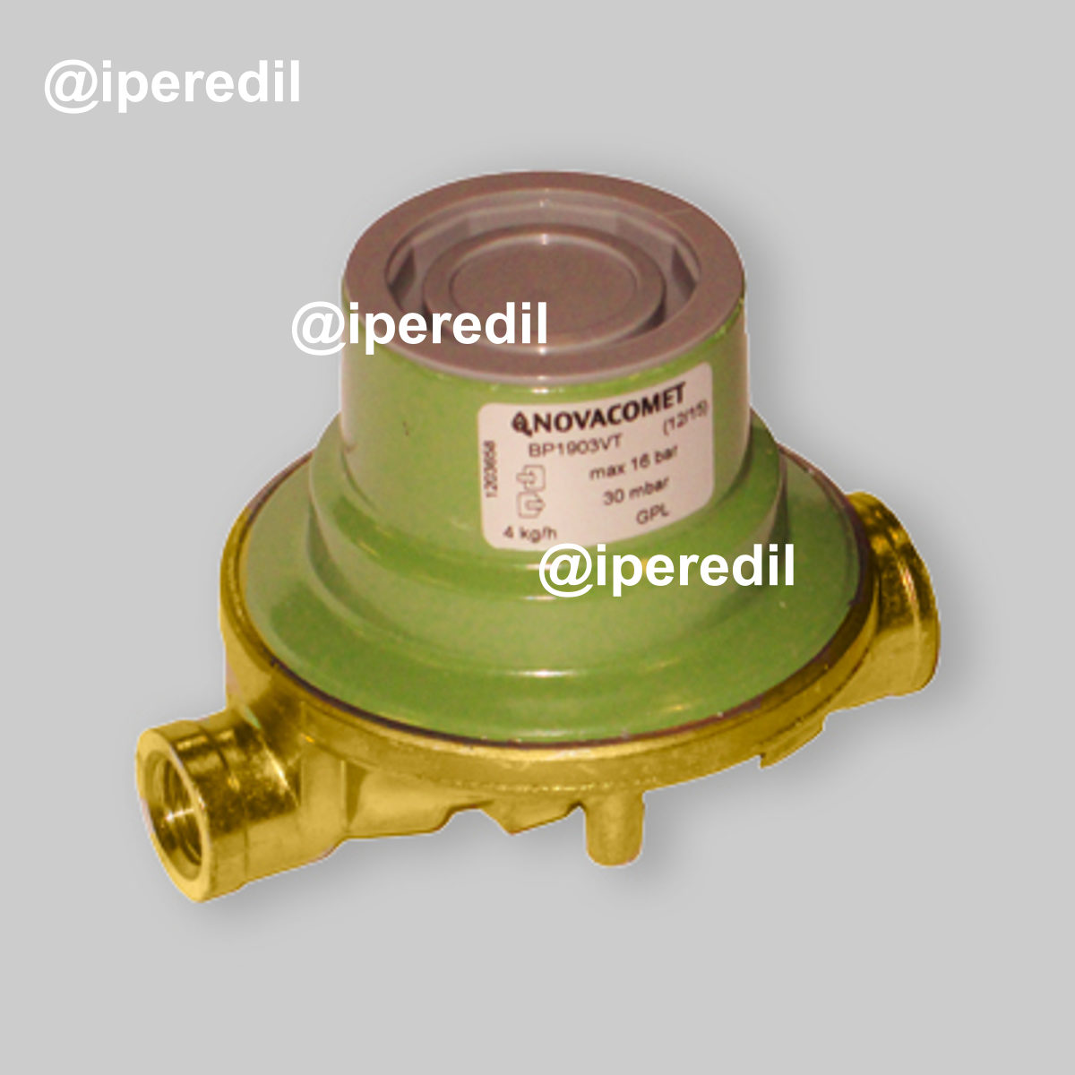 REGOLATORE GAS BASSA PRESSIONE BP18903VT Kg/h 4