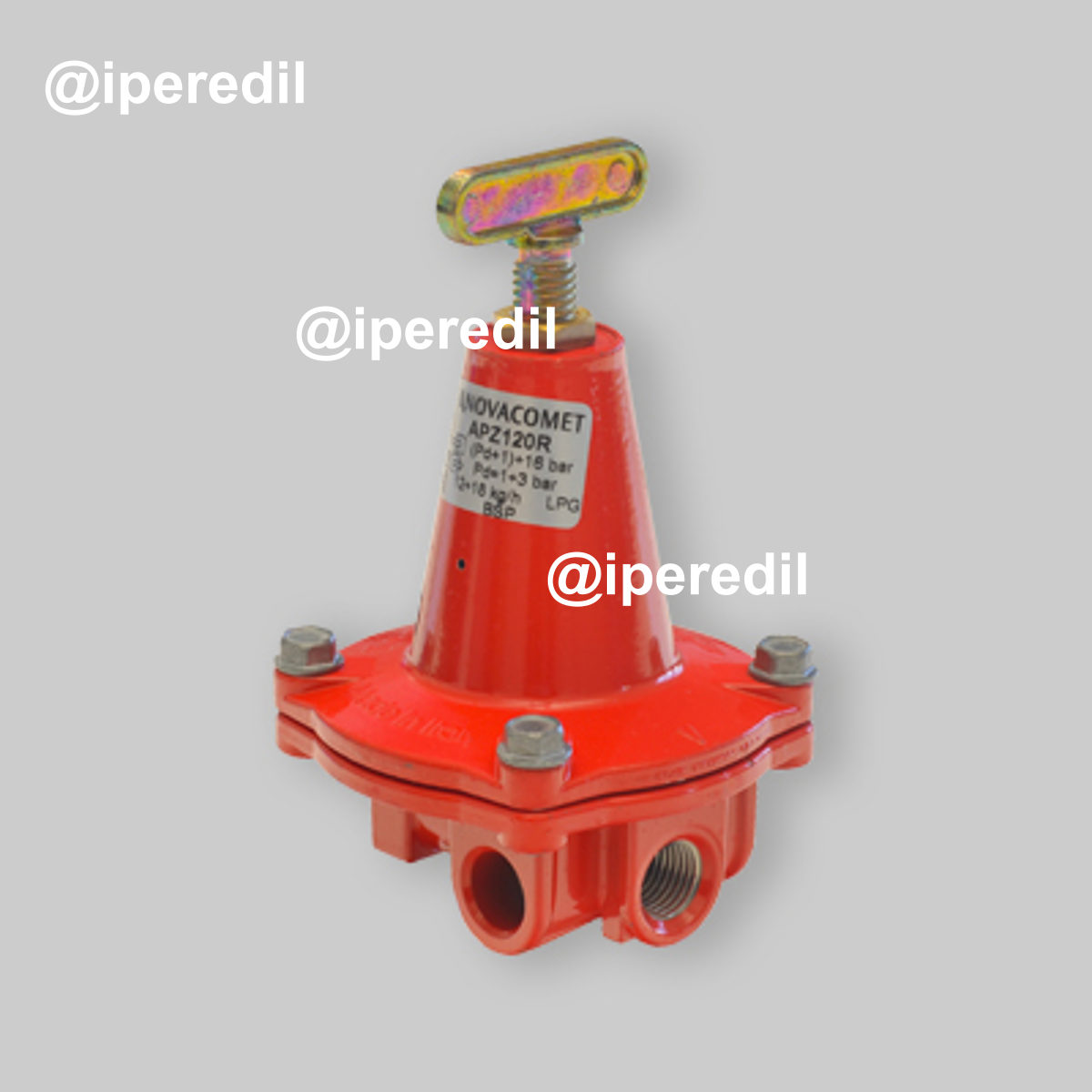 RIDUTTORE GAS ALTA PRESSIONE APZ12 PRIMO STADIO Kg/h 12-18