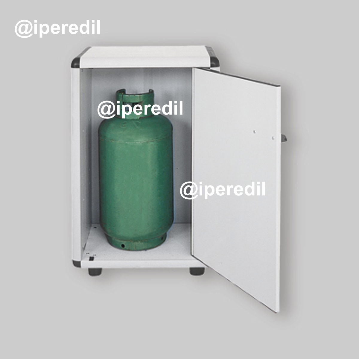 MOBILETTO PORTABOMBOLE H.90 cm Grigio