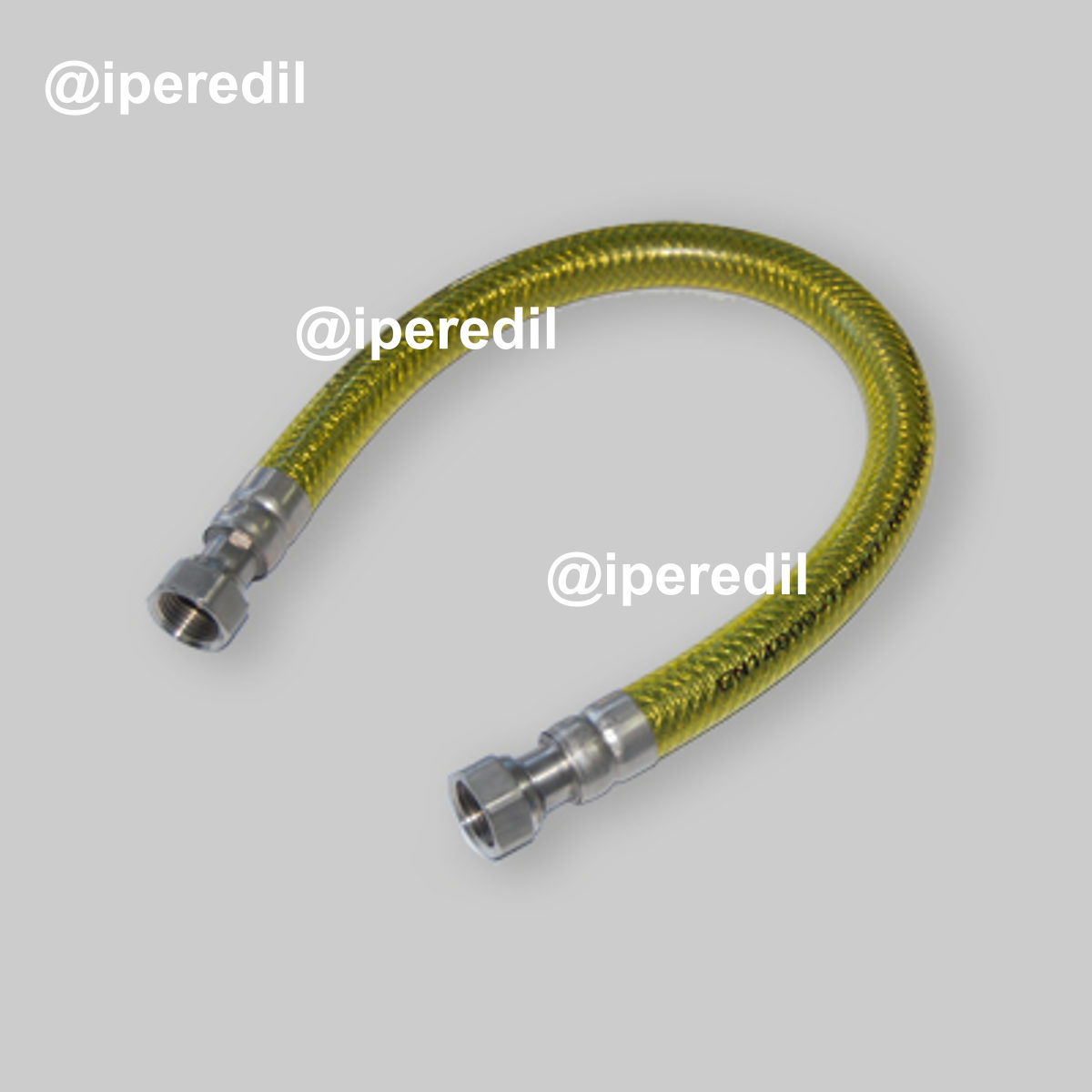 FLESSIBILE GAS 1/2" F/F PER CUCINA RIVESTITO CON GUAINA 150 cm