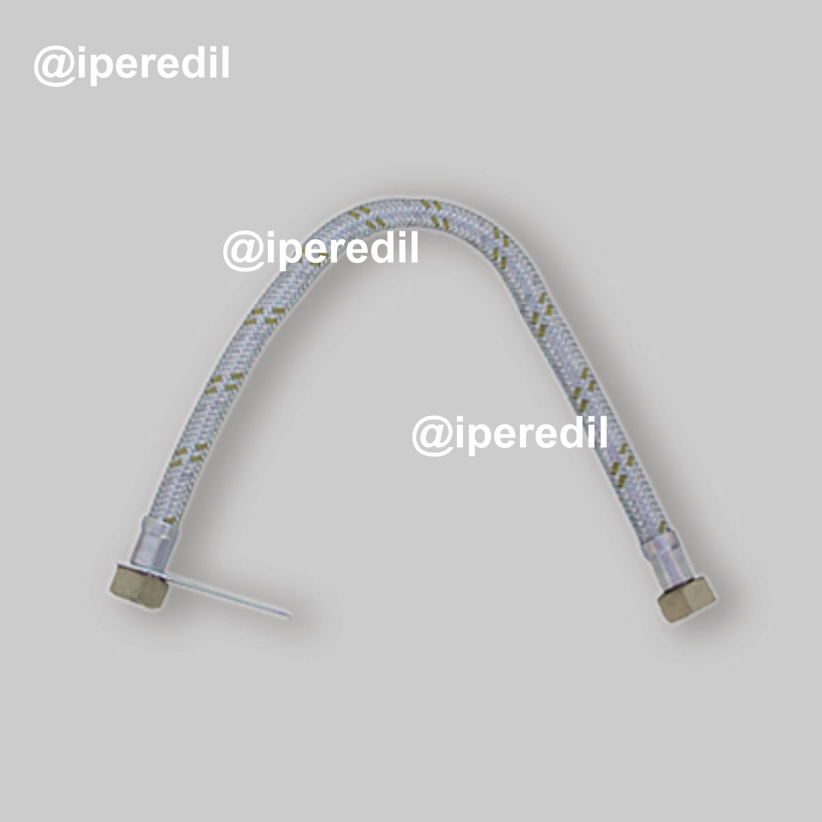 MANICHETTA FLESSIBILE GAS PER ACCOPPIAMENTO F/F 1/2" x 50 cm