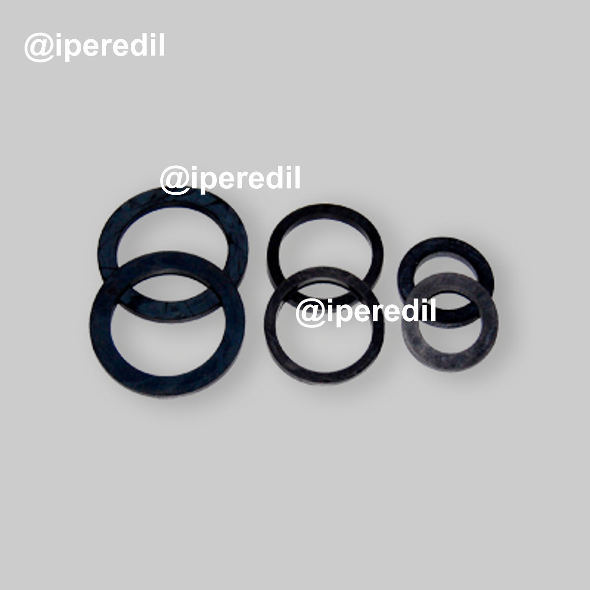 GUARNIZIONE IN GOMMA PER CONTATORE GAS 3/4" x Sp.3 mm