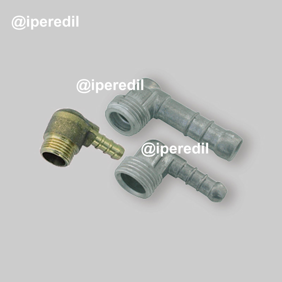 RACCORDO PORTAGOMMA A GOMITO MASCHIO 1/2" Gpl