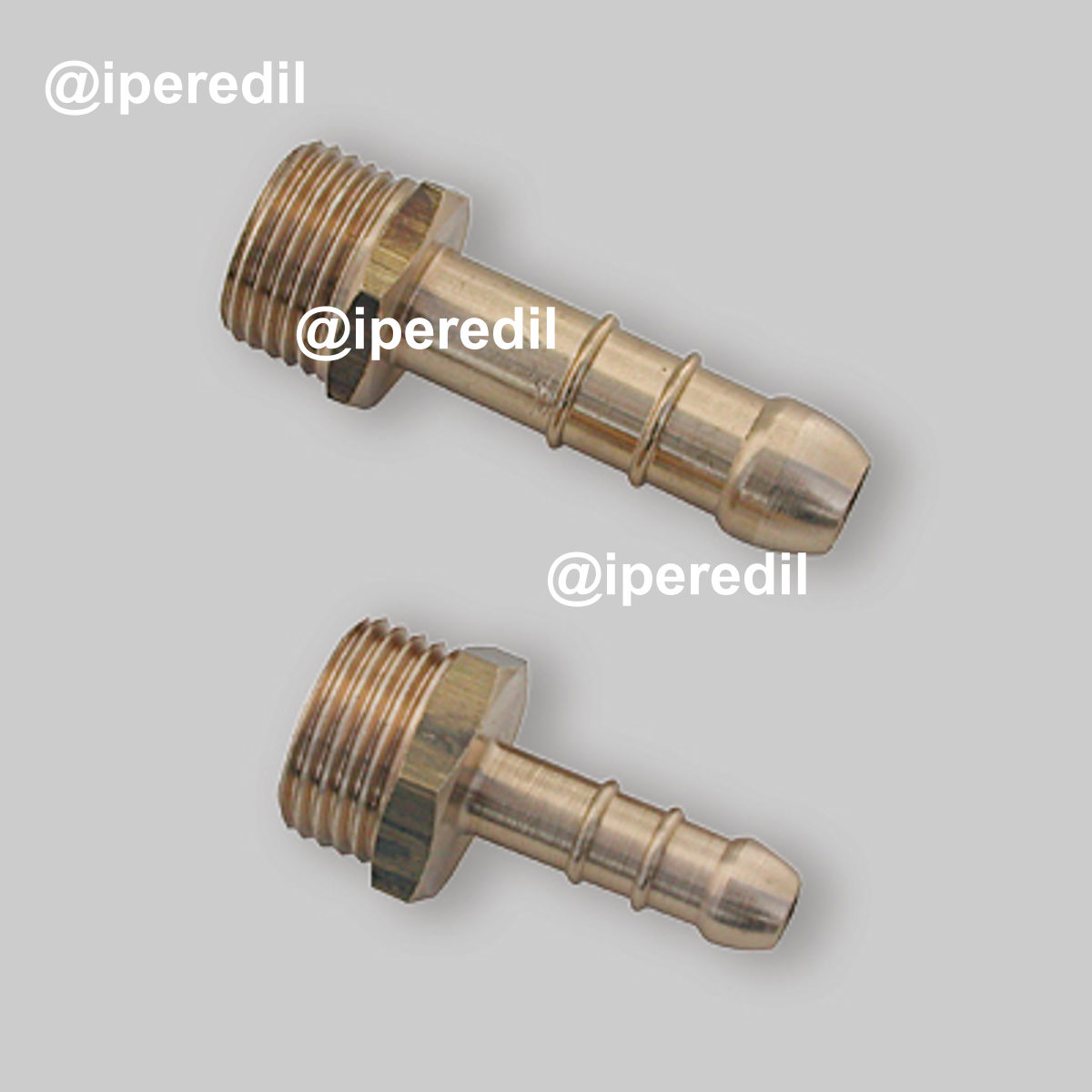 RACCORDO PORTAGOMMA DIRITTO MASCHIO 3/8" Gpl