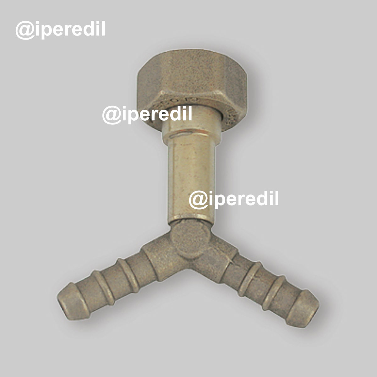 RACCORDO A CROCIERA 3 VIE CON DADO 1/2" Gpl