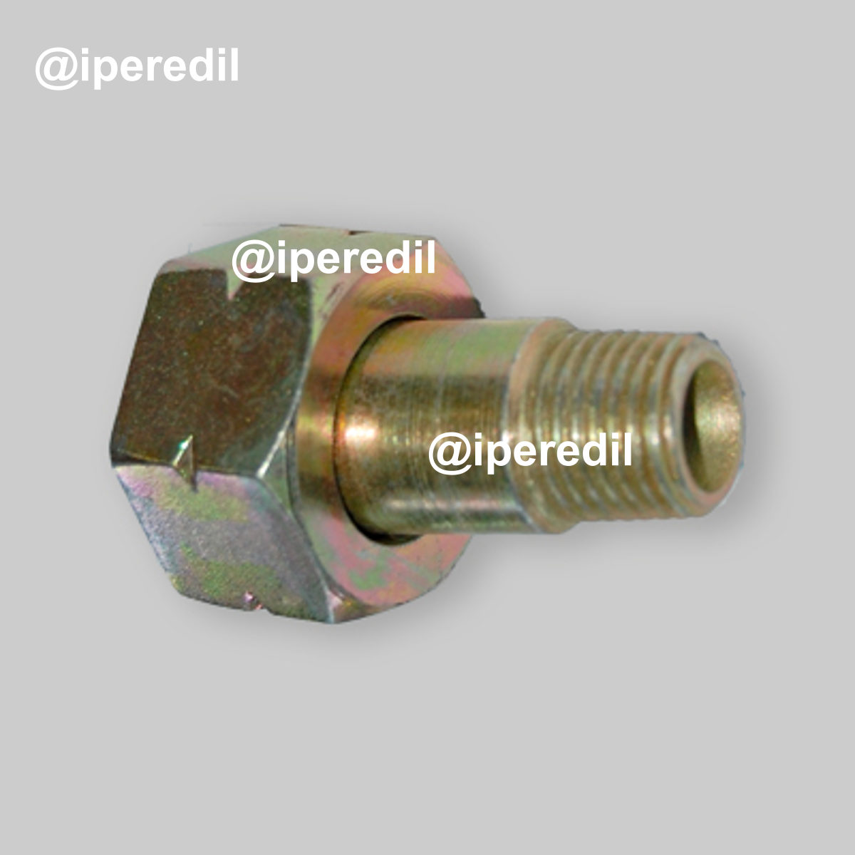 RACCORDO ENTRATA REGOLATORE GAS W20 x 1/4"SX x 1/4"M