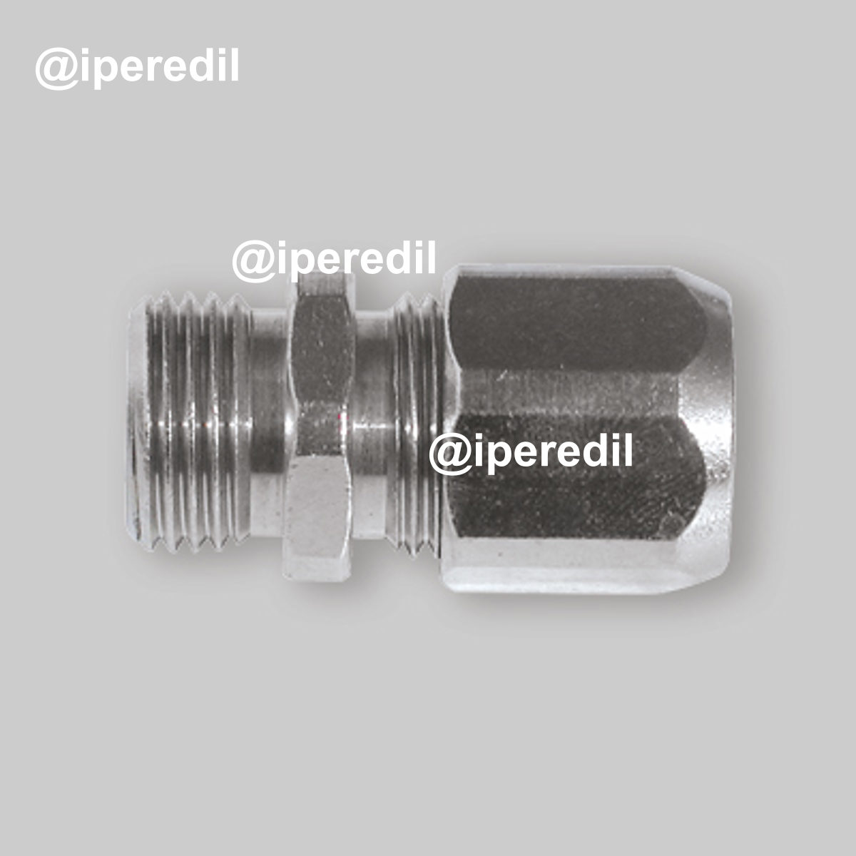 ADATTATORE PER TUBO GAS FLESSIBILE 1/2" - Ø9÷13 mm