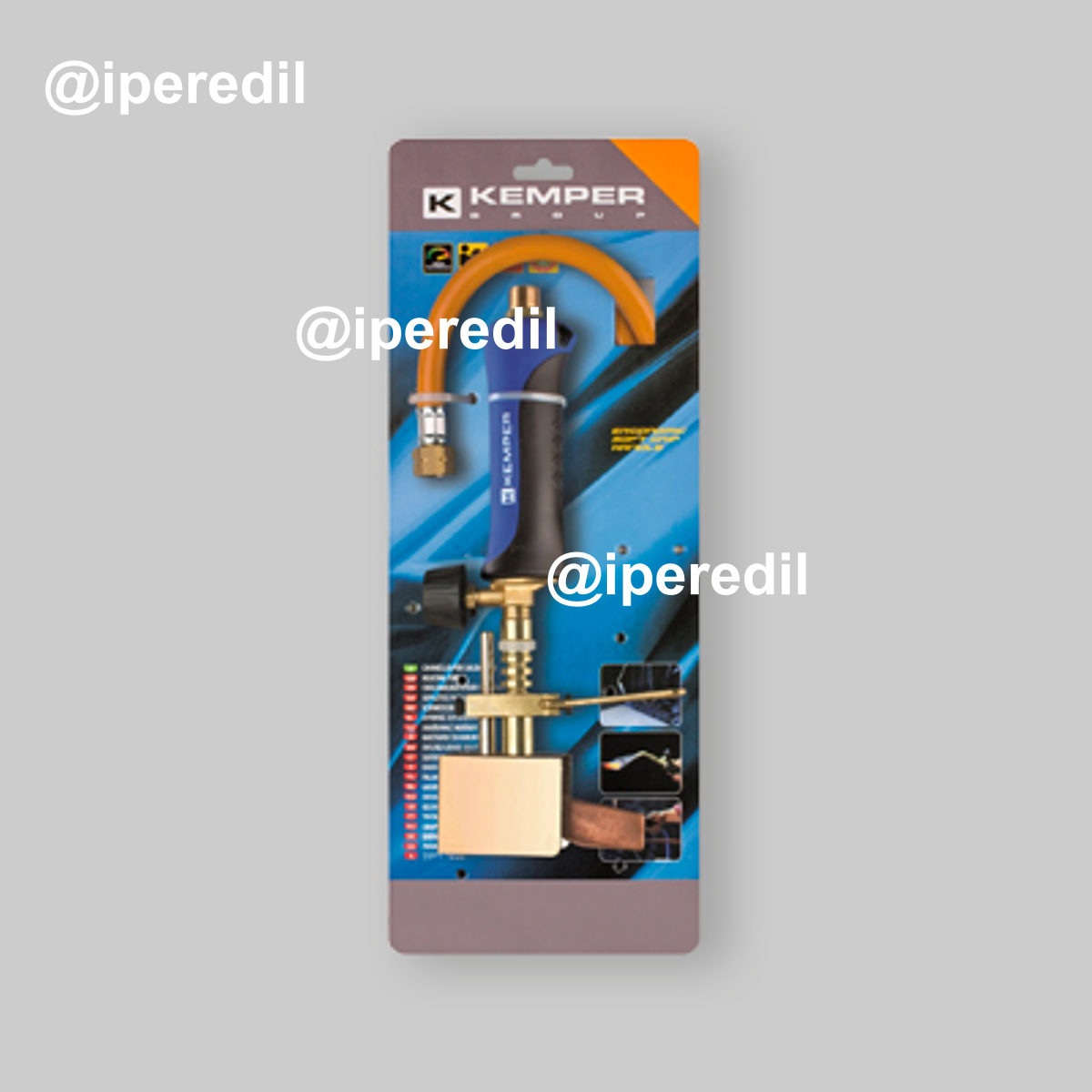 CANNELLO PER SALDATURA CON TUBO E MAZZA DI RAME 200 G. KEMPER Per Stagno - Tubo 1,5 mt.