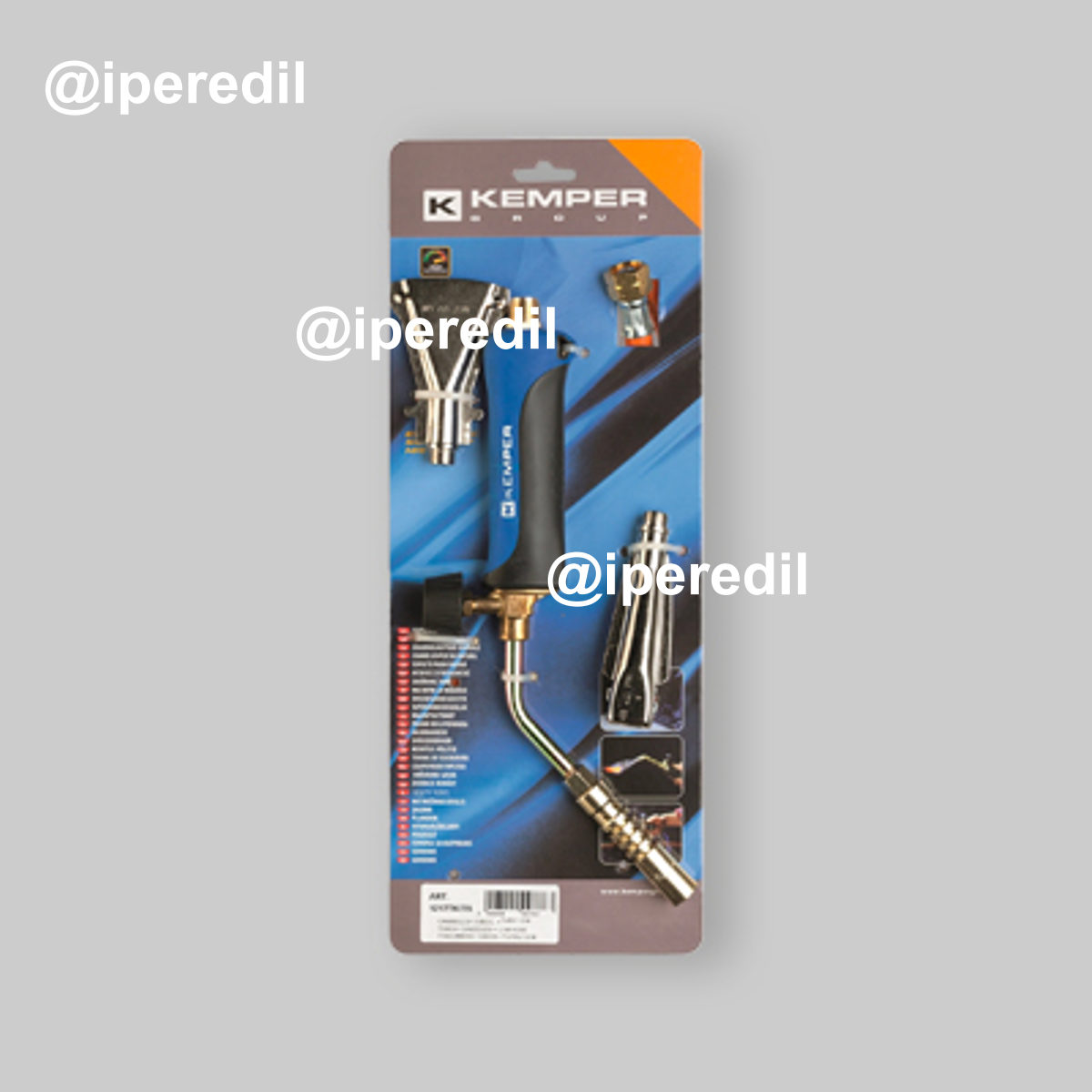 CANNELLO PER SALDATURA CON TUBO E 3 BECCUCCI 1,5 mt