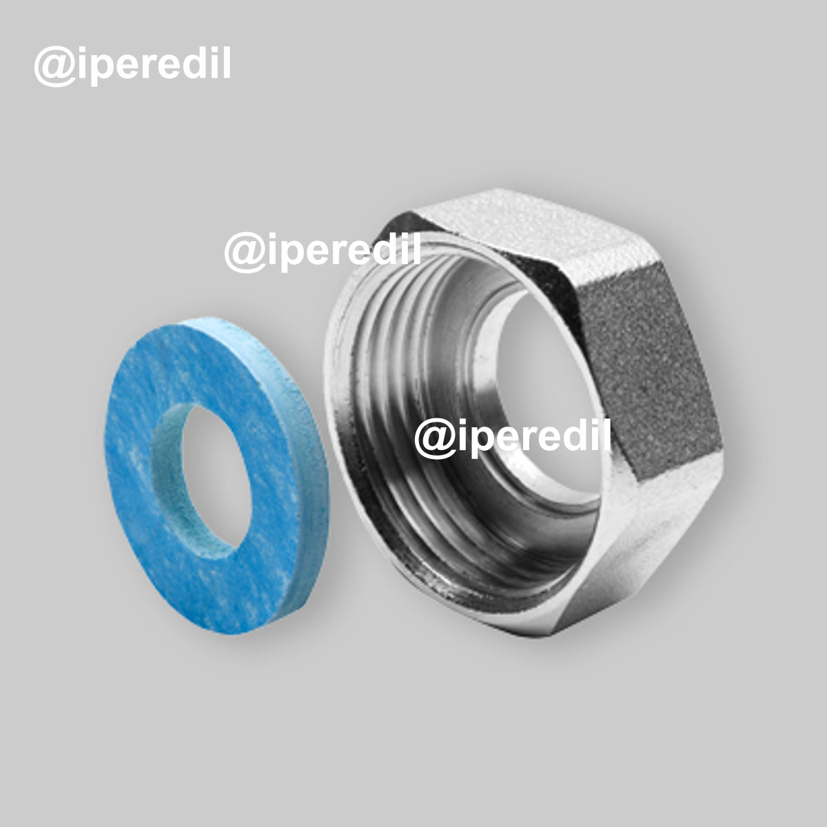 DADO RIDOTTO IN OTTONE PER TUBO CSST Dn 12 x-G 3/4" Acqua