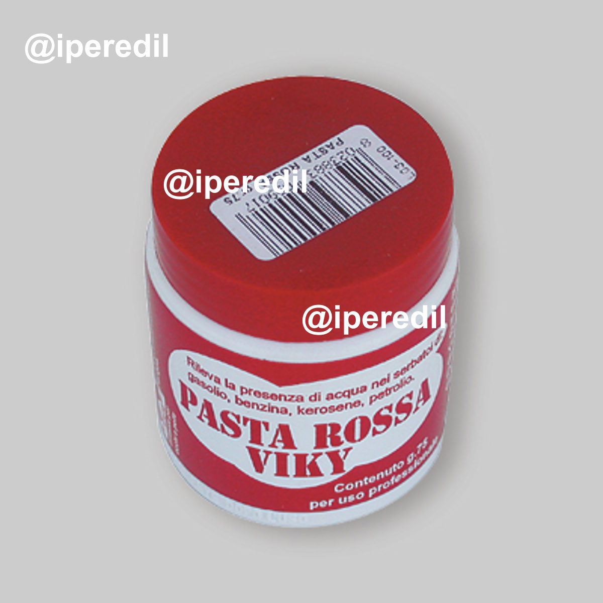 PASTA ROSSA RILEVATRICE ACQUA "VIKY" 75 Gr.