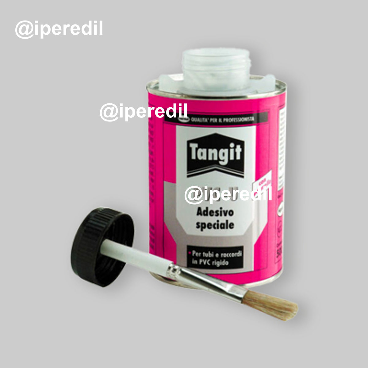 ADESIVO PER PVC "TANGIT" IN BARATTOLO CON PENNELLO 500 gr - 20964204