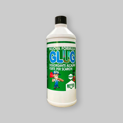 DISGORGANTE PER SCARICHI ALCALINO "GLUG NEW" Lt 1