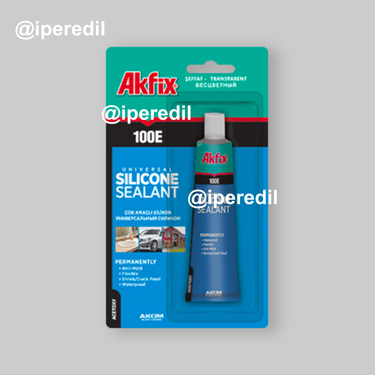 SILICONE ALTE TEMPERATURE SOUDAL 310 ml - Rosso