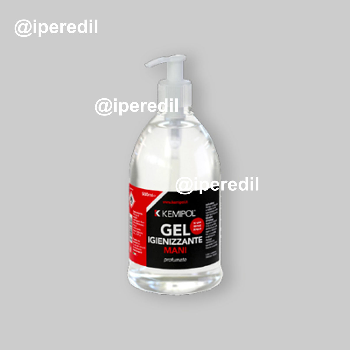 GEL IGIENIZZANTE MANI 500 ML CON DOSATORE KEMIPOL 500 ml
