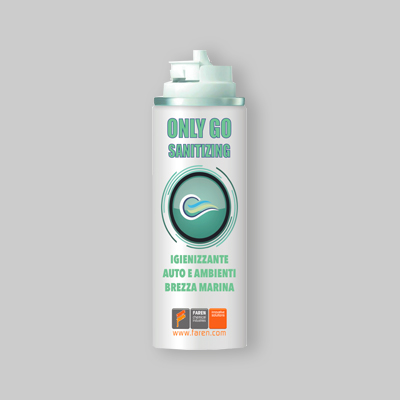 IGIENIZZANTE E DEODORANTE SPRAY PER AMBIENTI E SUPERFICI ONLY GO Brezza Marina - 200 ml