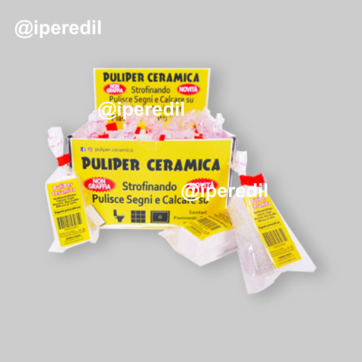 PULIPER CERAMICA 25 pz - 32 gr.