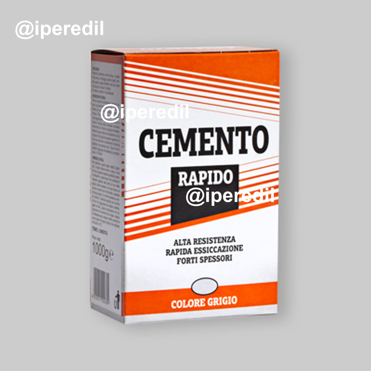 CEMENTO RAPIDO GRIGIO Kg 5