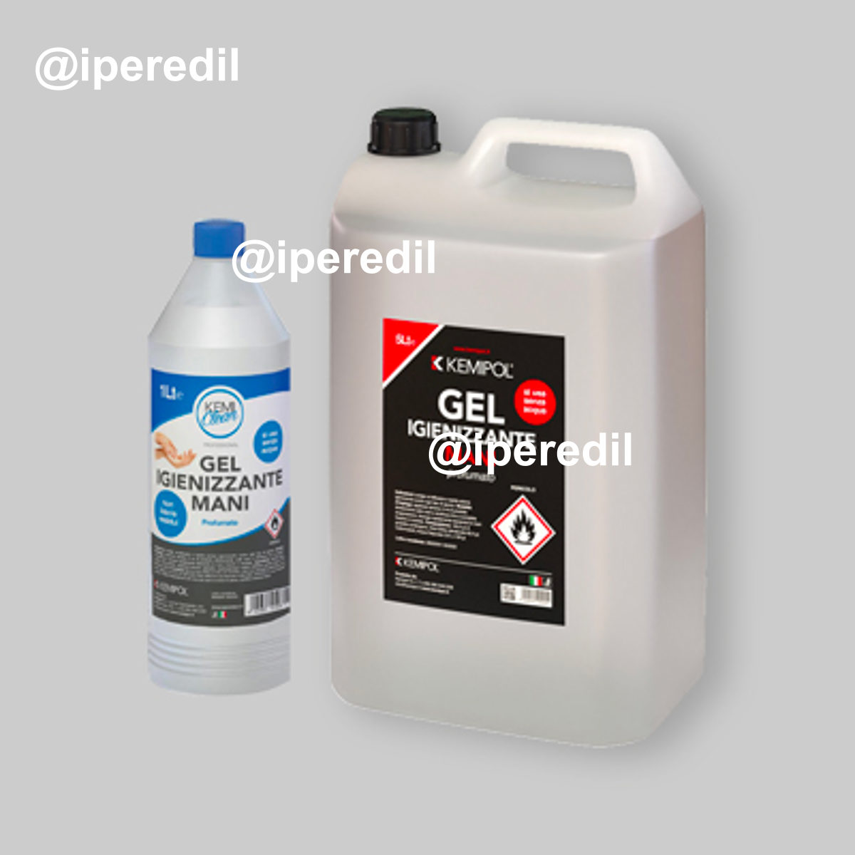 GEL IGIENIZZANTE MANI KEMIPOL 5 Lt.