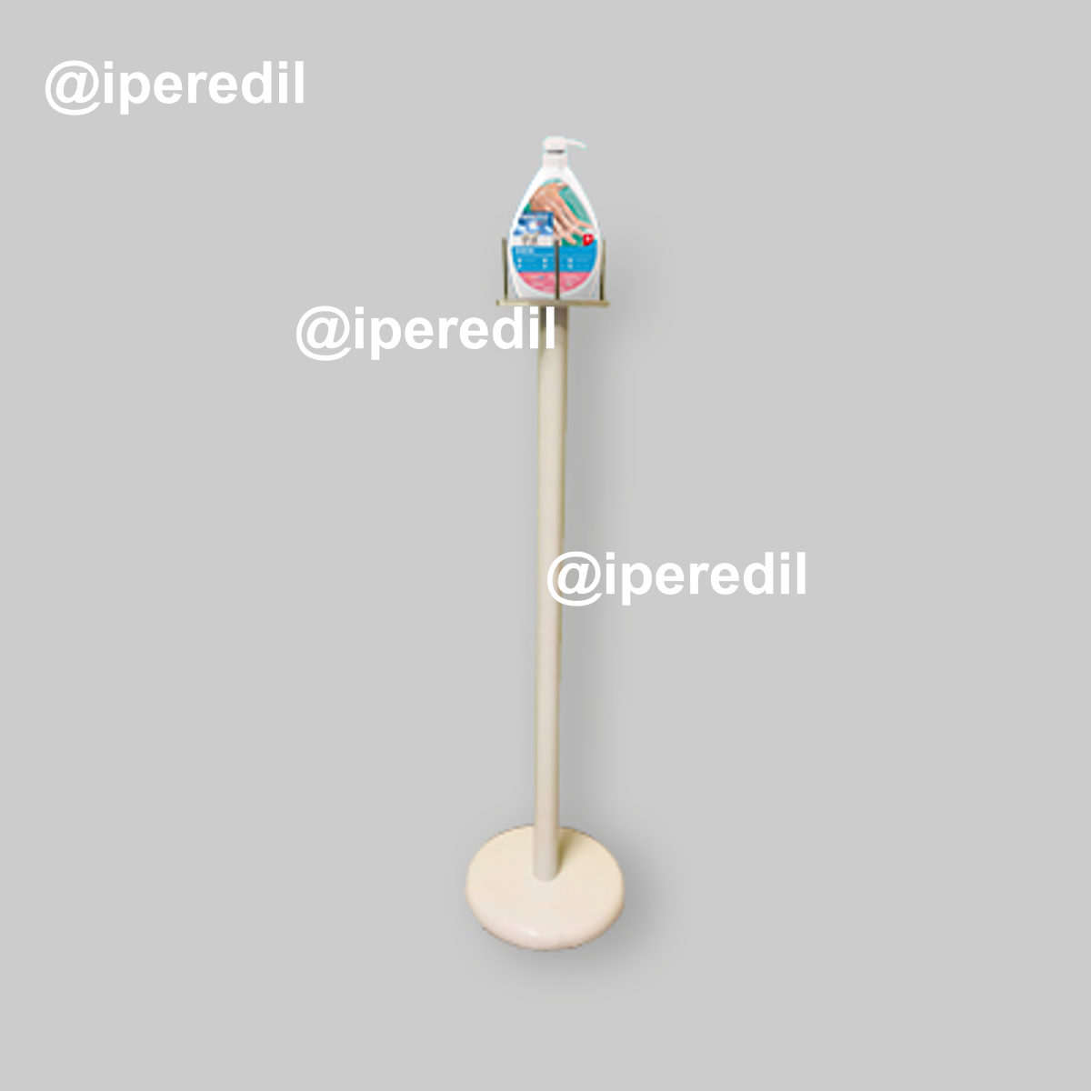 PIANTANA PORTA GEL IGIENIZZANTE h. 70 cm