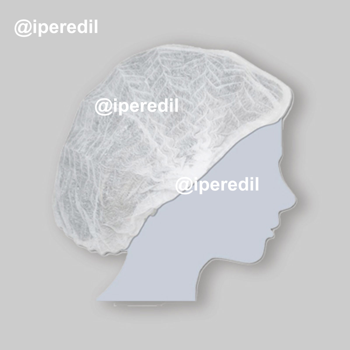 CUFFIA PER CAPELLI IN TNT confezione