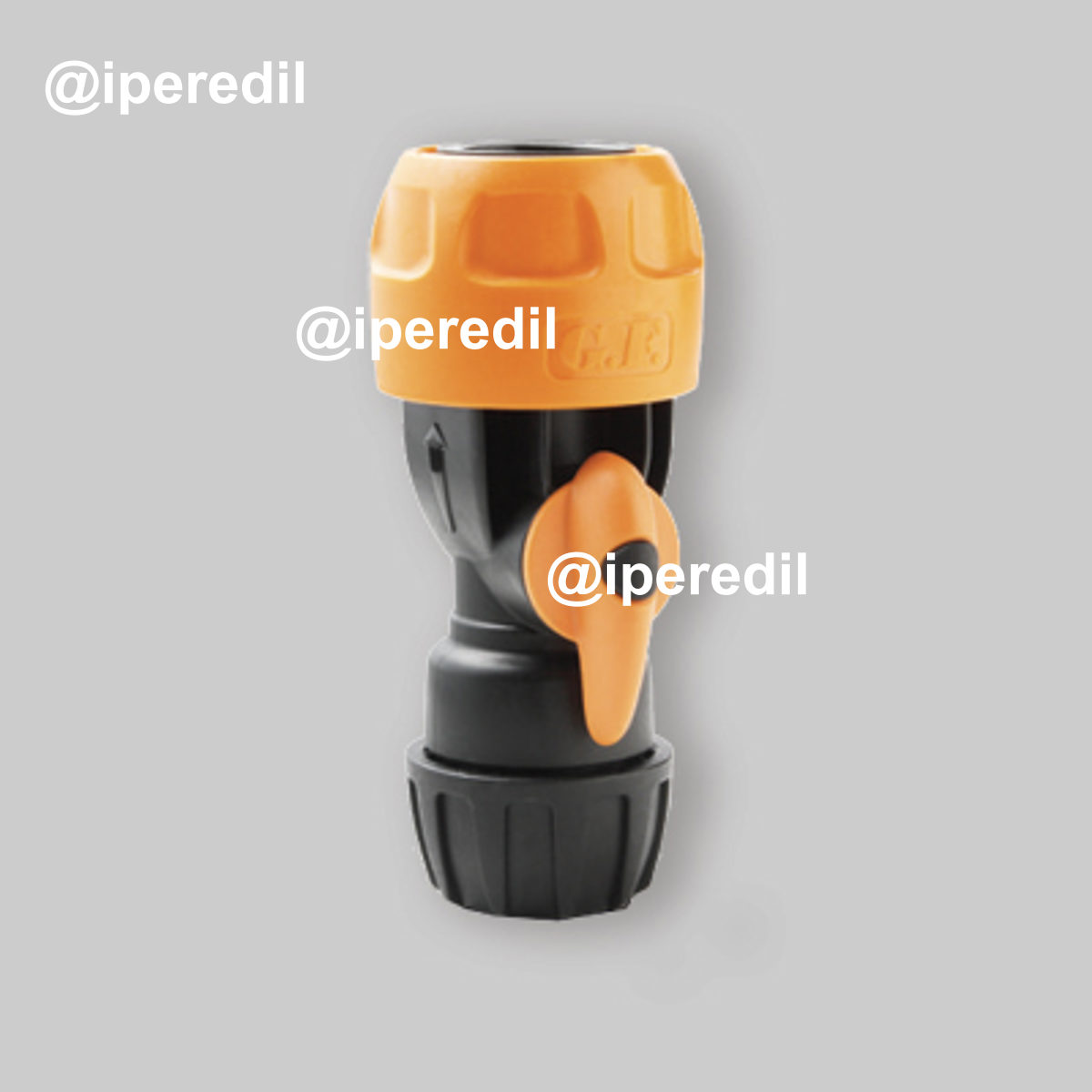 RACCORDO PORTAGOMMA CON RUBINETTO Ø 3/4"