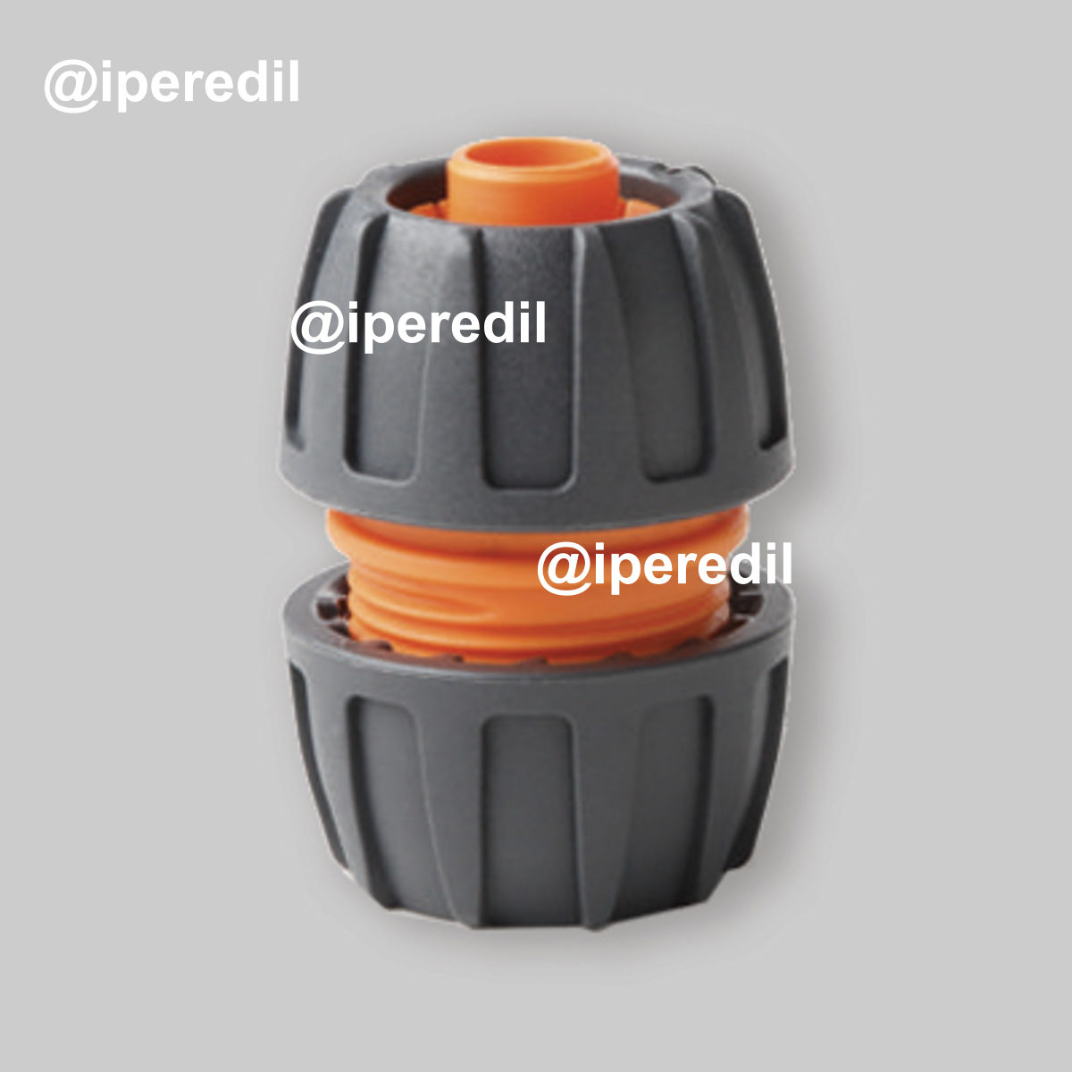 GIUNTO DI RIPARAZIONE PER TUBI DA GIARDINO Ø 1/2" - 5/8"