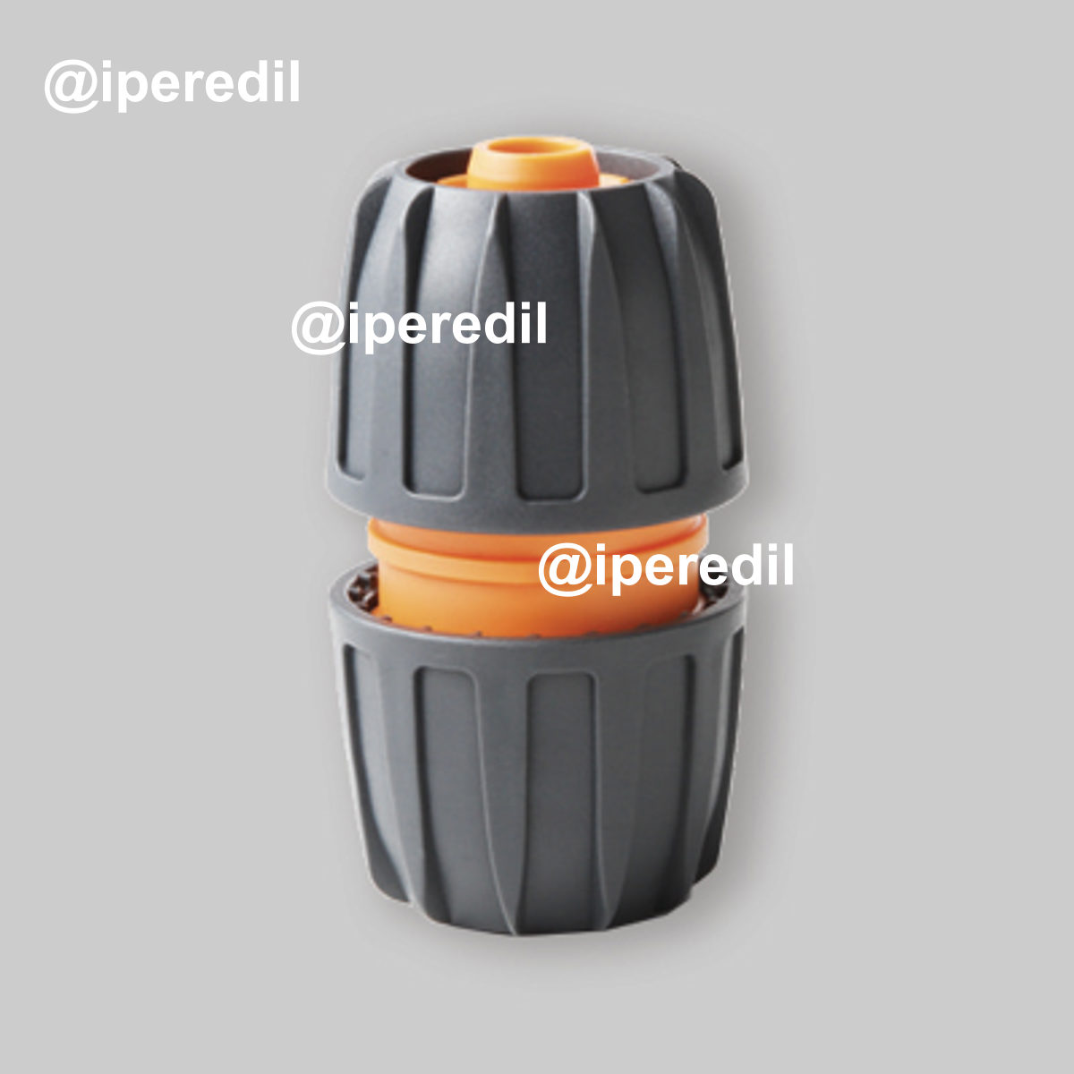 GIUNTO DI RIPARAZIONE UNIVERSALE PER TUBI DA GIARDINO Ø 1/2" - 5/8" - 3/4"