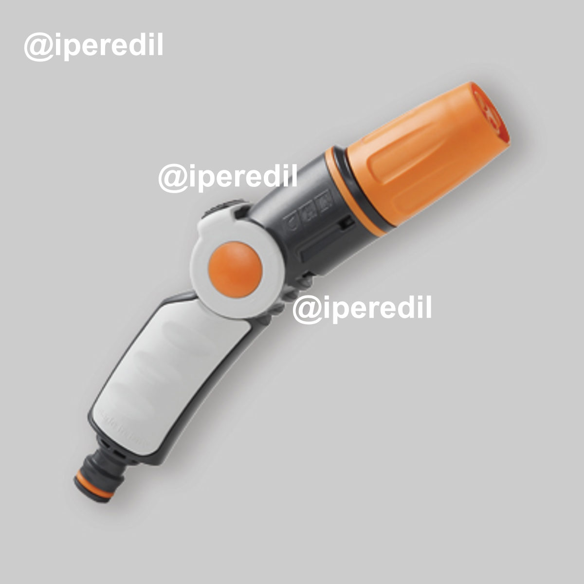 LANCIA DI IRRIGAZIONE ERGONOMICA A PORTATA VARIABILE "3 JET" Soft touch - 18 l/min (4 bar)