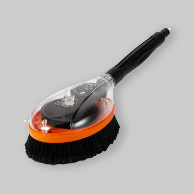 SPAZZOLA ROTANTE AD INGRANAGGI PP - PVC antigraffio