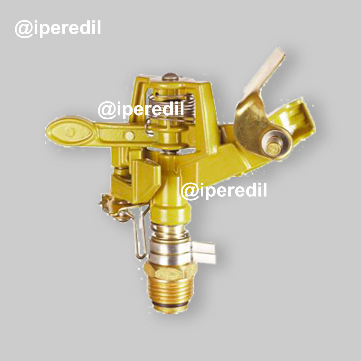 TESTA IRRORATORE PULSANTE SPIT METAL r. 13 mt.