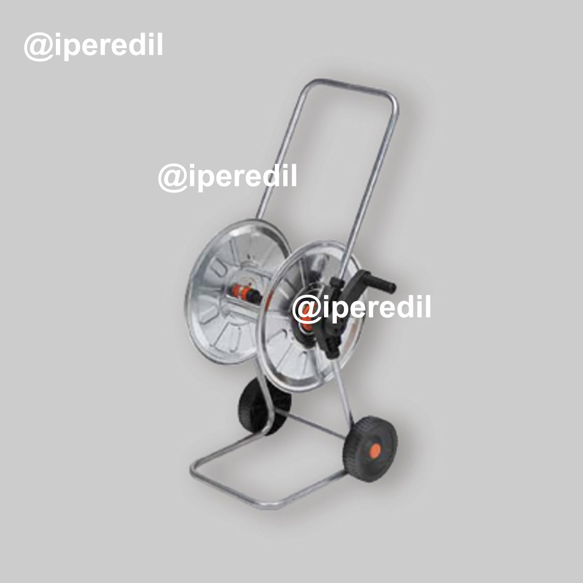 CARRELLO AVVOLGITUBO IN ACCIAIO ZINCATO "210" -