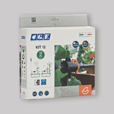 Kit goccia a goccia 12 vasi -