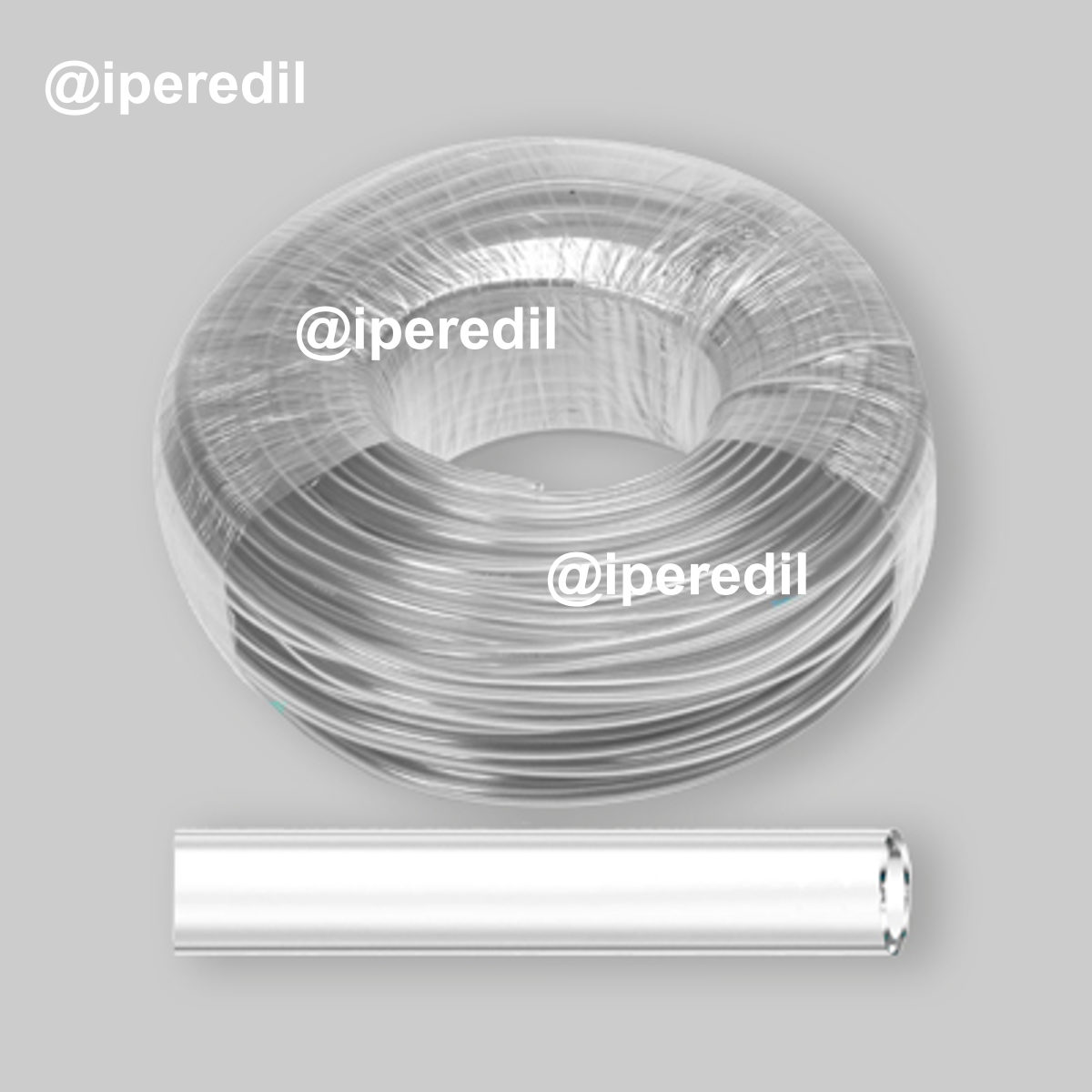 TUBO TRASPARENTE Antigelo Ø6x9 - 200 mt