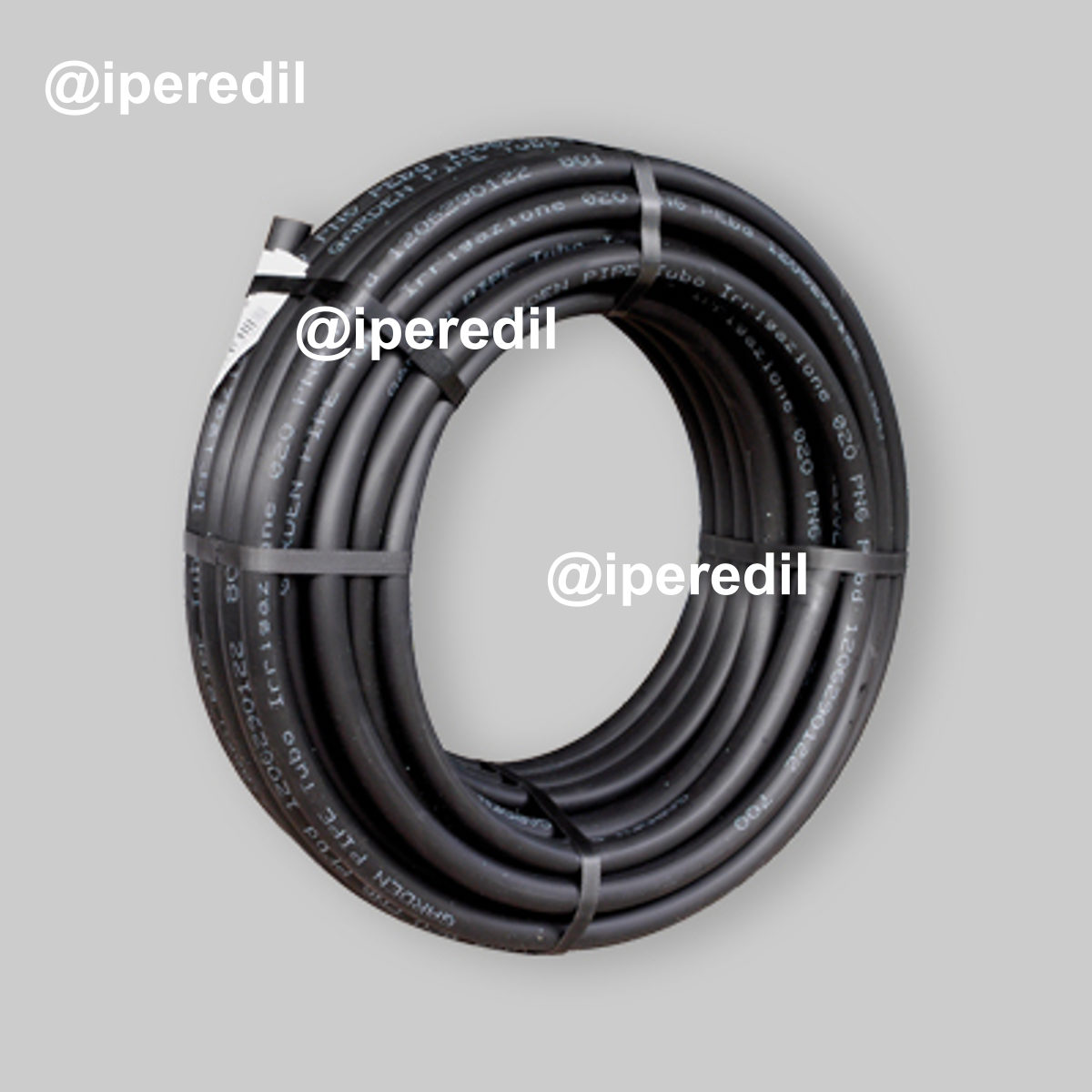 TUBO POLIETILENE BASSA DENSITA' "ECOPIPE" PN6 PER IRRIGAZIONE Ø20 x Sp.1,5 - 300 mt