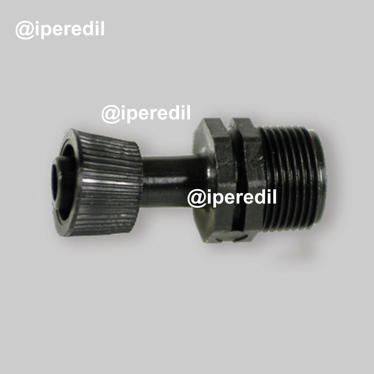 RACCORDO MASCHIO CON GHIERA PER ALA GOCCIOLANTE Ø16 x 3/4"