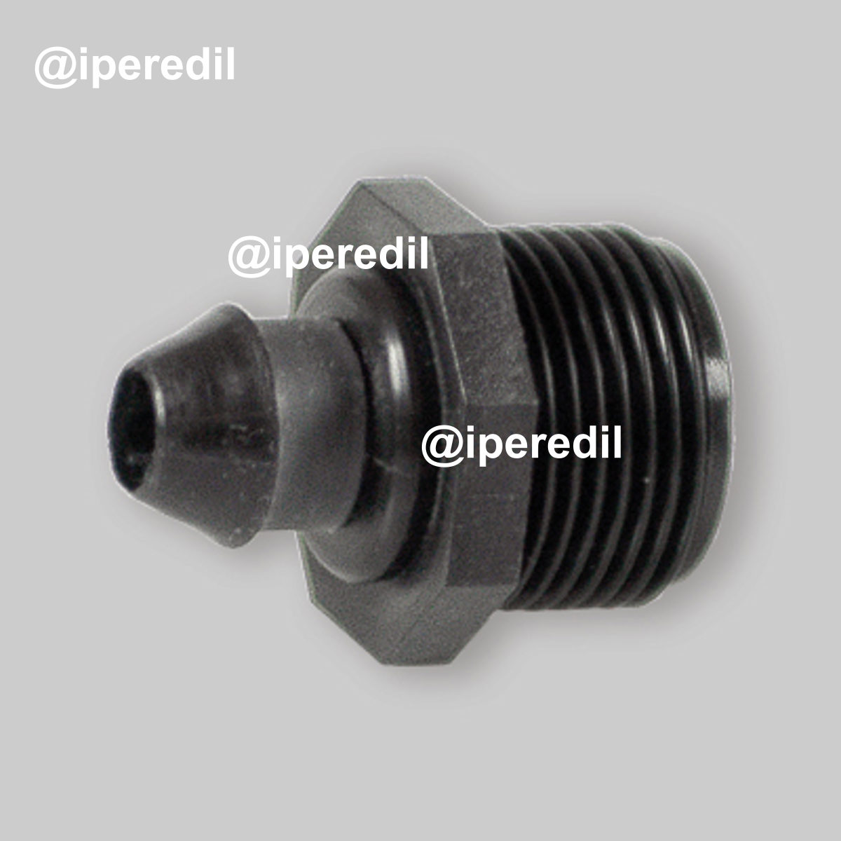 DERIVAZIONE CON GOMMINO FILETTATA MASCHIO PER TUBI PE 3/4"