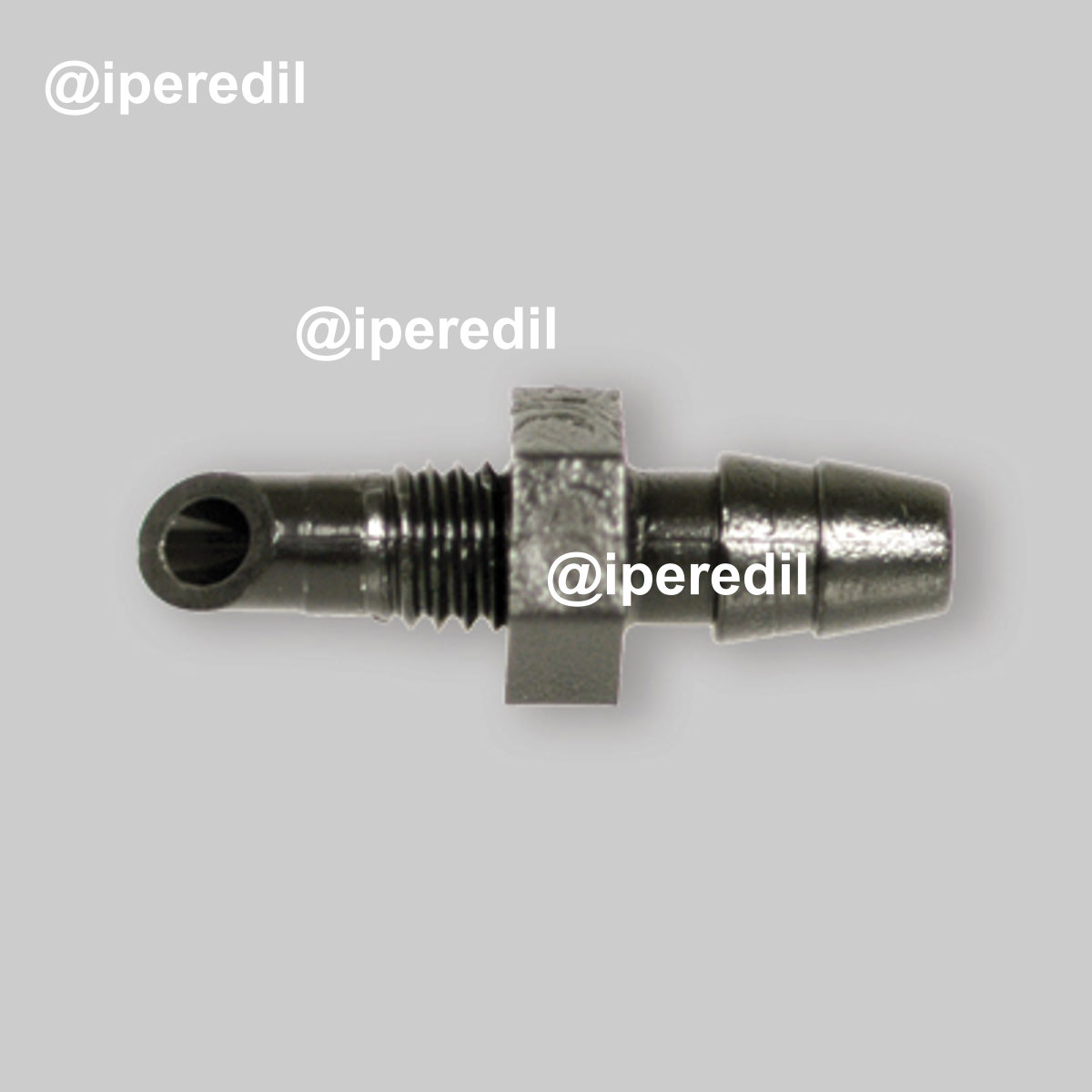 ADATTATORE FILETTATO/INNESTO PER MICROTUBO IRRIGAZIONE A GOCCIA Ø3,5 mm