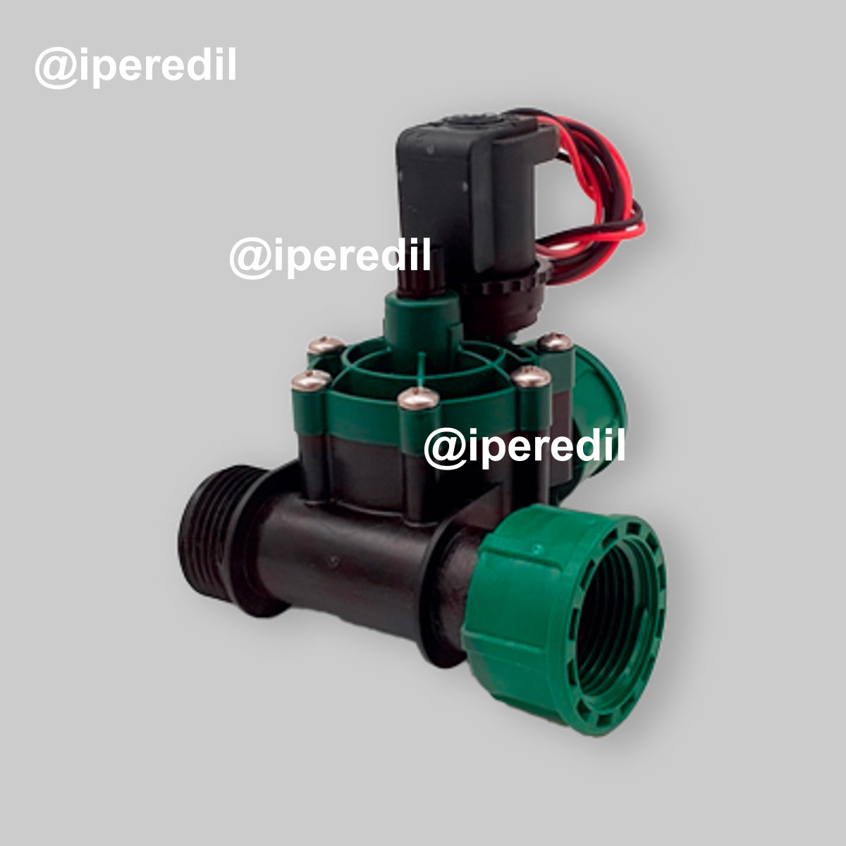 ELETTROVALVOLA PASSANTE "VTN" CON COLLETTORE INTEGRATO 1"ghiera Fx1"Mx1"ghiera F