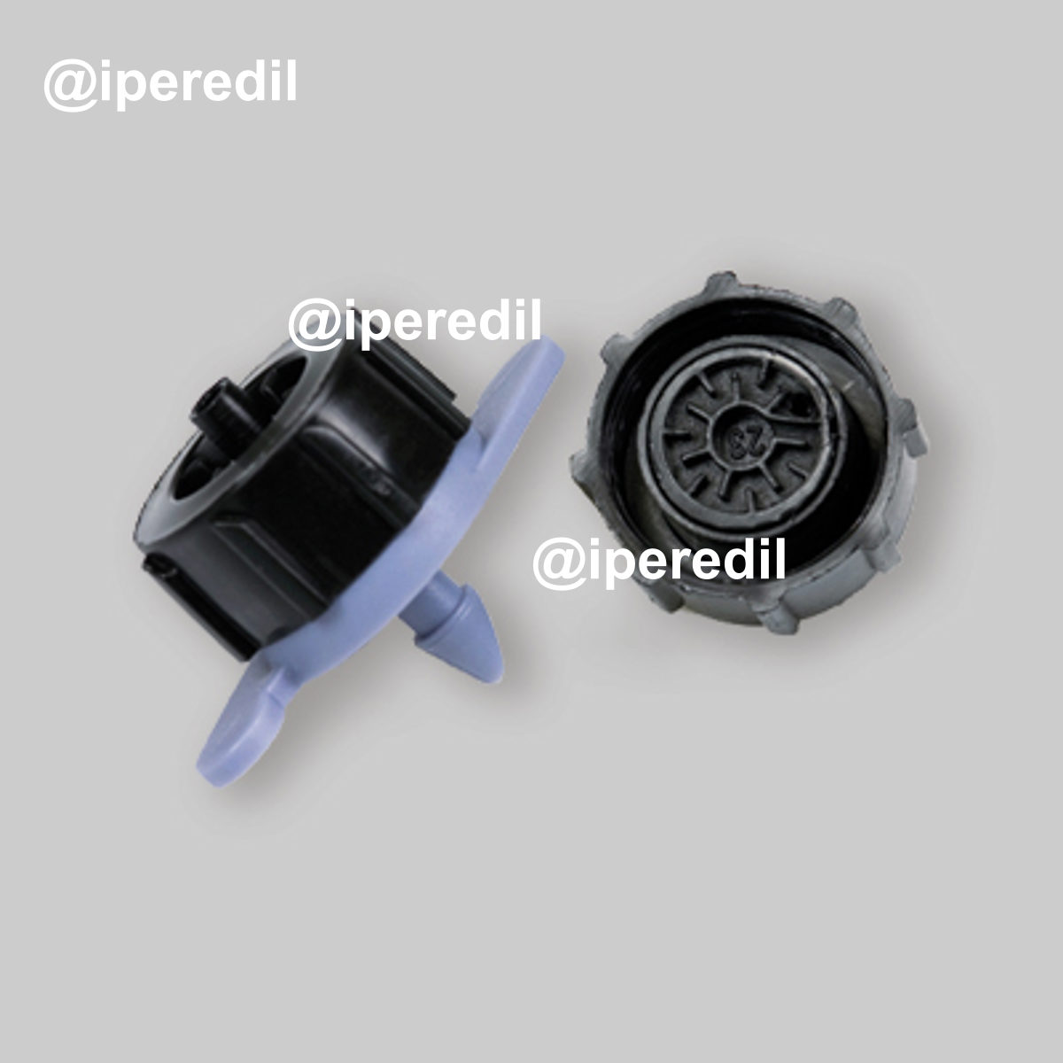 GOCCIOLATORE NORMALE A TAMBURO ISPEZIONABILE 8 lt/h - Grigio