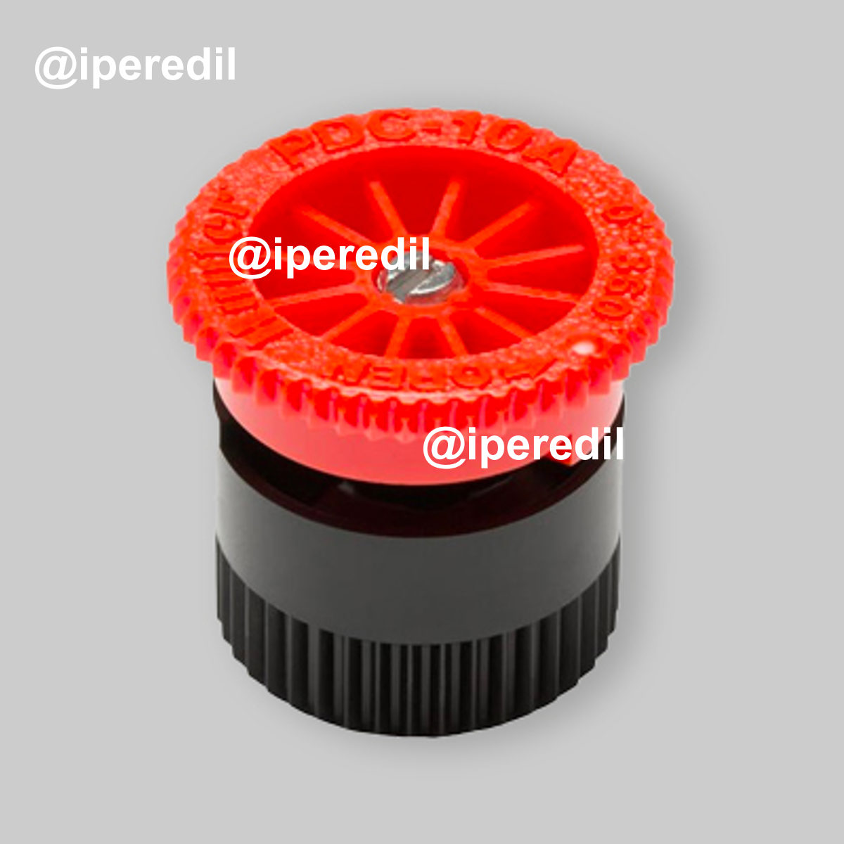 TESTINA REGOLABILE PER IRRORATORE Nero - raggio 4,5 mt.