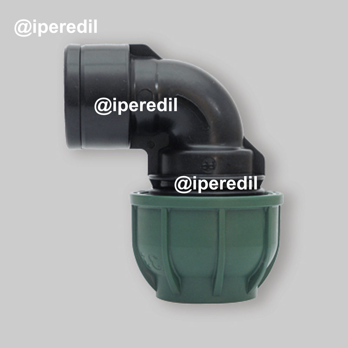 GOMITO FEMMINA VERDE CONNECTO Ø20 x 1/2"