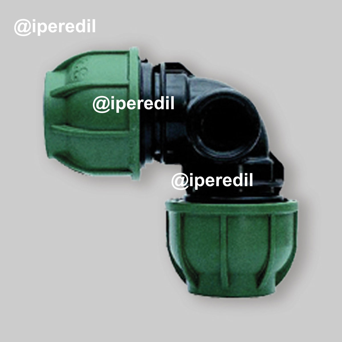 GOMITO A 90° PER POP-UP VERDE CONNECTO 32 x 32 x 3/4" - 21049604