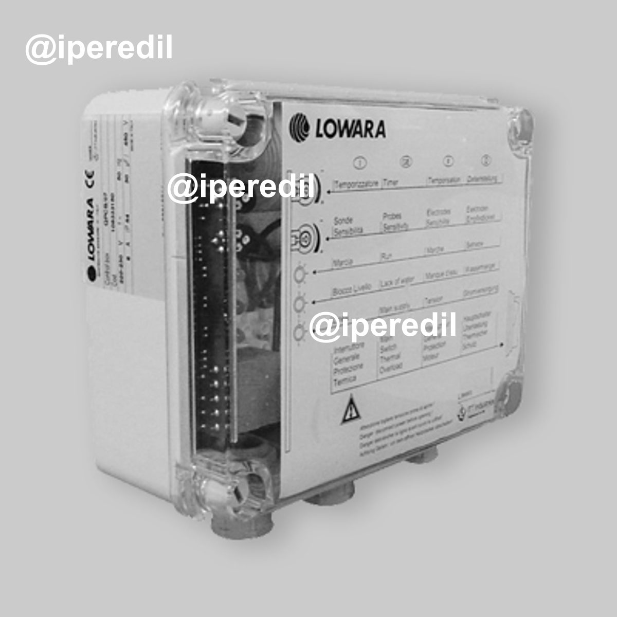 QUADRO ELETTRICO MONOFASE MOD. QPC Per 16GS22M x HP 3,0